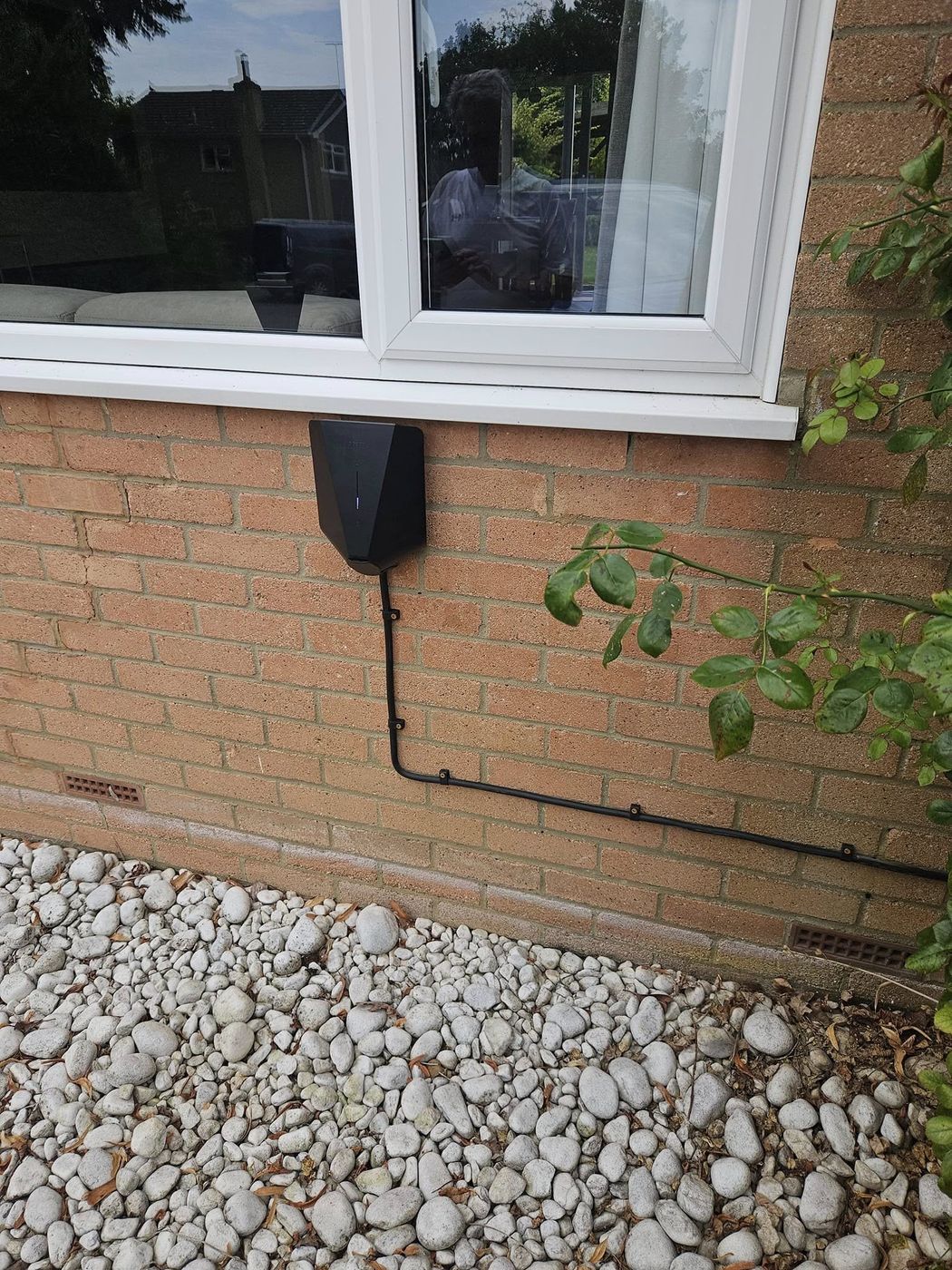 EV charge point installed by Reed Electrical